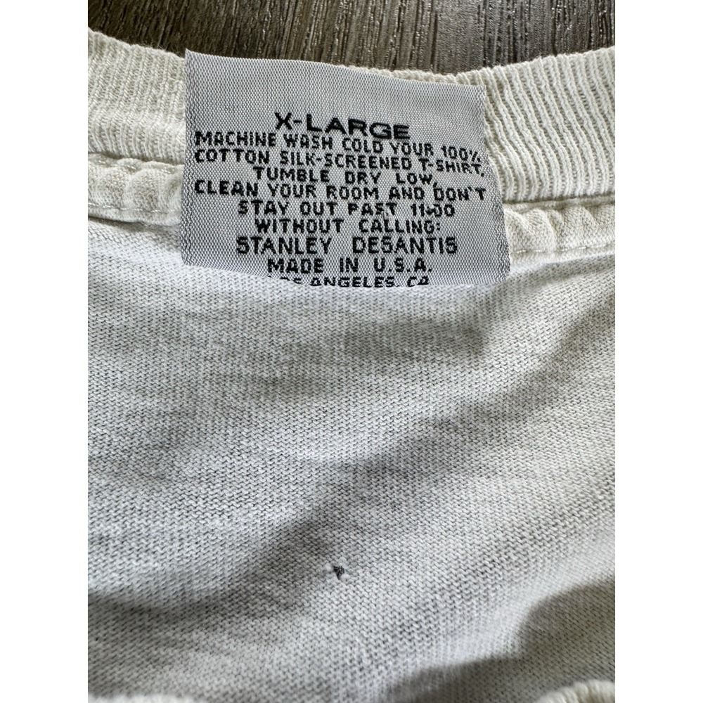 VTG 90s‎ Homer Simpson Just Donut Nike Parody Shirt XL Stanley DeSantis Vintage - Picture 4 of 6